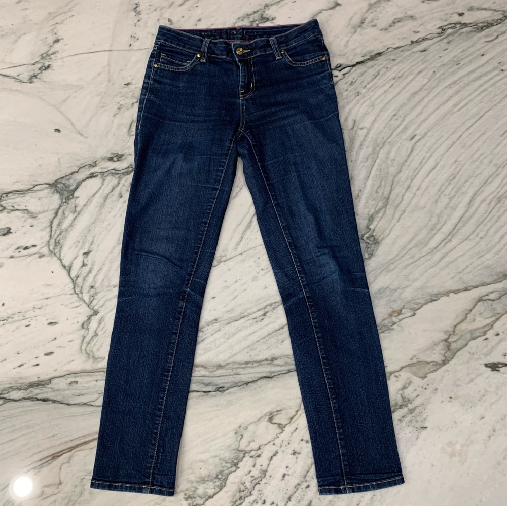 Kate Spade Perry Street Skinny Jeans, Size 26 – Dark Wash Denim